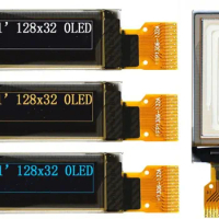 IPS 0.91 inch 14PIN White/Blue/Yellow OLED Display Screen SSD1306 Drive IC 128*32 Dot Matrix I2C Interface