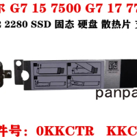 New Genuine M.2 2280 SSD Heatsink Plate Bracket for Dell G7 15 7500 G7 17 7700 0KKCTR 0PXNWV