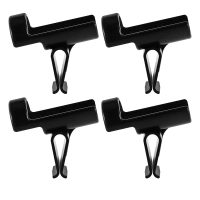 4 Pcs Bucket Rod Holder Ice Fishing Rod Holder Opening Fishing Rods Holder Clamp Outdoor Fishing Acc