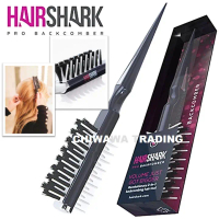 3 IN 1 Hairshark Pro Backcomber Sectioning Smoothing Volumizer Brush Double Sided Hair Volume Ionic 