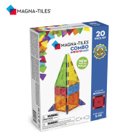 Magna-Tiles磁力積木-microMAGS 20片套組(迷你磁力片+一般磁力片套組)