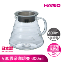 【HARIO】V60雲朵咖啡壺 600ml(XGS-60TB)