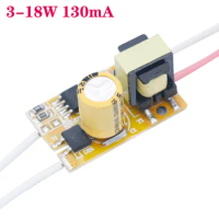 LED Driver 3-18W 115mA and 130mA Power Supply Constant Current DC30-160V Lighting Transformers For F