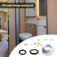 RV Toilet Seal Toilet Flush Seal Combination Replacement Kit Seal And Replace Parts for RV Toilet Replace Parts for RVs Trailer