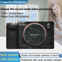 Camera Stickers Protective Film For Sony A7C A6600 A6400 A6300 FX3 ZV-E10 ZV-1 RX100 M4 M5 M6 M7 Coat Body Protector Skin Film