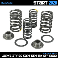 Motorcycle Valve comp Springs Retainer seat Assy For Lifan LF 125 140 150 cc Horizontal Engines Dirt Pit Bike Atv Quad