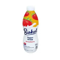 BIOKUL DRINK YOGHURT STRAWBERY 1 LITER
