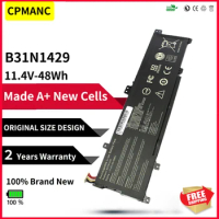 CPMANC B31N1429 Laptop battery For ASUS A501L A501LX A501LB5200 K501U K501UX K501UB K501LB K501LX 11.4V 48WH 4240MAH