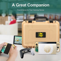 Game Pad Case Waterproof Games Console Box Big Capacity Hand Box Strong Bearing Best Gift for Nintendo Switch