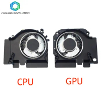 Laptop CPU GPU Cooling Fan DC12V 0.50A 4PIN For Xiaomi MI 15.6 Notebook 2019 RTX 2060 GTX 1660 Ti