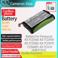 CameronSino Battery for Panasonic KX-TCD560 KX-TCD950 KX-TCD960 KX-TCA10 CD560ES fits Panasonic HHR-P101E Cordless phone Battery