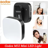 Godox M32 LED Mini Light Pocket Mobilephone Lighting for Smartphone iPhone 7/6 plus Samsung xiaomi all kinds of mobile phones
