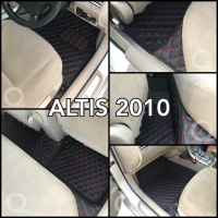 (รับประกัน2ปี) พรม6D ALTIS 2008-2014 แท้ รุ่นหนา (ส่งฟรี+แถมผ้าเช็ดรถ+ที่แขวนของ) QUARK CAR MAT พรม