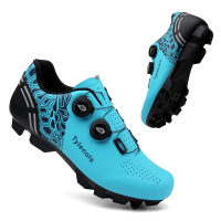 Unisex cycling sneaker MTB shoes with men cleat road dirt bike flat racing Women bicycle mountain SPD MTB shoes zapatillas MTB