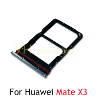 For Huawei Mate X XS XS2 X2 X3 Sim Card Slot Tray Holder Sim Card Repair Parts