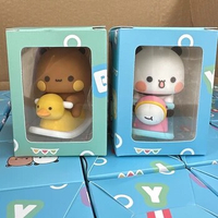 6.5cm Yiers Mitao Panda Bubu Dudu Anime Action Figure Kawaii Bear Bubu And Dudu Model Doll Decorative Collectible Children Gifts