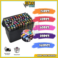 Promosi terhad masa [HIKARI] Touch Art Markers Brush Pen Warna Drawing Art Supplies set pen marker T