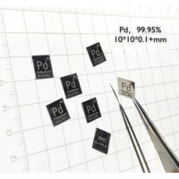【 Precious Metal Periodic Table Series 】 Palladium Sheet Periodic Phenotype Palladium Sheet Pure Palladium Sheet Pd9995