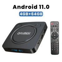 TV Box 4K Ultra HD Android TV 11.0 HDR10+ 32GB/64GB WiFi 2.4G&amp;5.8G Multi Language Smart TV Box Media Player Very Fast Top Box