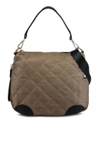 NUVEAU Quilted Nylon Convertible Shoulder Bag