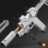Gecko Toy Gun 3.0 Soft Bullet Guns Toy Manual Launcher Pistol Darts Rifle Pneumatic Gun Shooting Model for Teenager Boys Adults