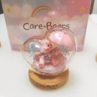 Miniso Care Bears Blind Box Weather Forecast Series Blind Anime Peripheral Figures Cartoon Decorative Tabletop Ornaments Gift