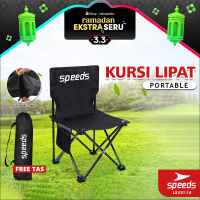 Speeds Kursi Lipat Outdoor Kursi Lipat Camping Portable Kuat Serbaguna Bahan Oxford Polyester Furnit