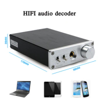 HIFI audio decoder audio decoder DAC-X6 fiber coaxial USB decoding amp all-in-one multi-function DAC amplifier 24BIT/192