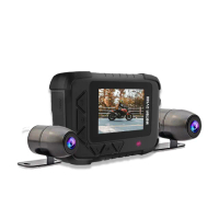 【勝利者】DV688五代 機車1080P雙鏡頭行車紀錄器 DV688+GPS360
