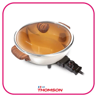 【THOMSON】麥飯石不沾鴛鴦火鍋 TM-SAK51