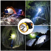 Senter Kepala/Terang Baterai Lithium Headlamp Berkemah/Led Senter Berkemah Headlamp/Outdoor Led Sent