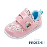 【Disney 迪士尼】迪士尼童鞋 冰雪奇緣 電燈運動鞋 抗菌 安全 透氣 MIT正版(紅/FNKX25133)