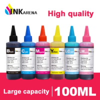 600ml T0821 DYE INK For T0821N 82N For Epson T0821 Printer Cartridge Work for Epson Stylus R270 R390 RX590 TX700W TX800W T50