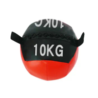 10pcs 10KG PU non-elastic wall ball solid balance training wall ball gym squat wall ball weight ball