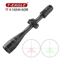 TF4-16x44AOIR Optics Riflescope Airgun Tactical Rifle Scope Hunting Spotting Optical Collimator PCP Gun Sight SFP