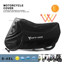 For YAMAHA MT-09 MT09 Mt 09 2017 2018 2019 Motorcycle Cover Waterproof Outdoor Rain Dustproof UV Protector Covers