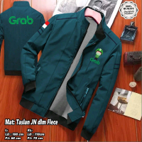 jaket grab anime Keren / jaket parasut / jaket driver Pria Wanita Tebal Waterproof Dewasa Motor
