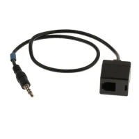 3.5mm Male To RJ9/RJ10 Female for Headset To Cisco Office Phone Adapter Cord