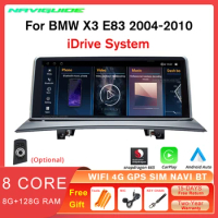 NAVIGUIDE 10.25" Carplay 8G+128G Car For BMW X3 E83 2004-2010 No Screen Idrive system Multimedia Player Car Radio GPS Navigation