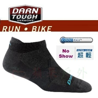 【【蘋果戶外】】Darn Tough 1763 黑 女款【終身保固】No Show Ultra Light 戶外機能襪 100％美國製造 雪襪 跑步襪 單車