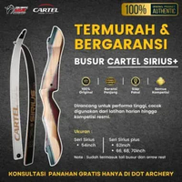 Paket Busur Panahan | Bowset Cartel Sirius Plus Original Full Set | Standar Nasional Pemula hingga P
