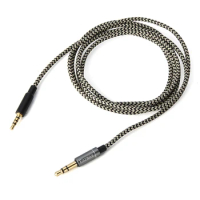 For Sennheiser DENON JBL AKG Y50 PXC210 PXC310 E55BT E50BT K840KL AH-D320 Replaceable 3.5mm to 2.5mm Nylon Braided Cable