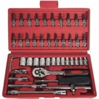 Kunci Shock Socket Wrench Set Tools 46 pcs