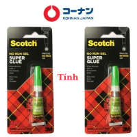 Keo siêu dính SCOTCH 3M đa năng, dán gỗ, kim loại, nhựa, da, sành sứ AD113 2g