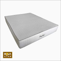 【HOLA】SleepRite恆溫凝膠乳膠-冰絲乳膠獨立筒捲床床墊雙人加大6x6.2呎(雙人加大6x6.2呎)