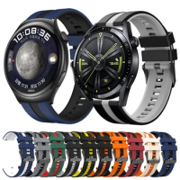 Sports Silicone Band For Huawei Watch GT 4 GT3/2 Pro 46mm Ultimate Strap For HUAWEI WATCH 4 3 Pro Bracelet Belt Accessories 22mm