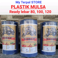 Plastik mulsa 5Kg hitam perak 80cm, 100cm, 120cm plastik UV plastik cabai, plastik pagar sawah, plas