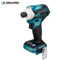 Drillpro 588Nm Brushless Screwdriver Electric Drill 4 Speed Cordless Impact Driver Screwdriver Power Tool for Makita 18V Battery