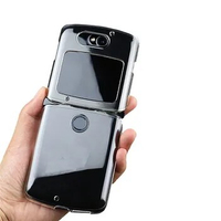 Transparent Protective Shell for Motorola Razr 5G Folding Smartphone Accessories Back Cover Phone Case Sleeve