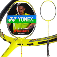 YONEX Badminton Racket VTZF2LD VT Black White Pink Yellow Racket Strap Line Is Suitable For Game Training Super Light -resistant